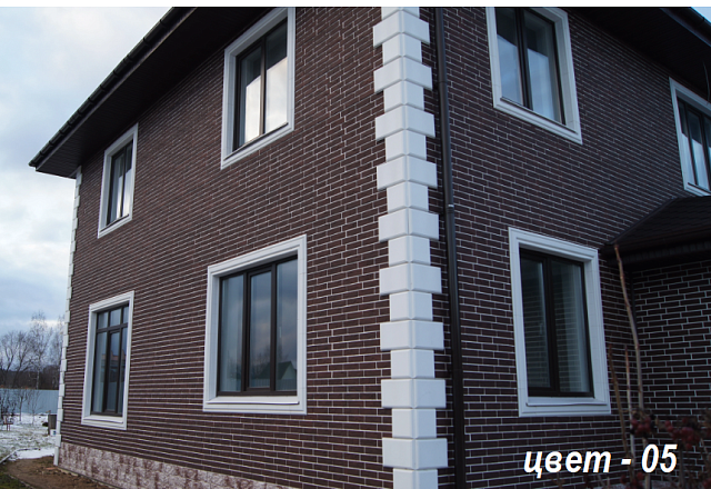 Фасадная панель Альта-Профиль Кирпич Рижский